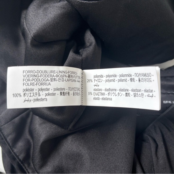 Zara Black Ruffle Off Shoulder Crop Blouse - Picture 7 of 8